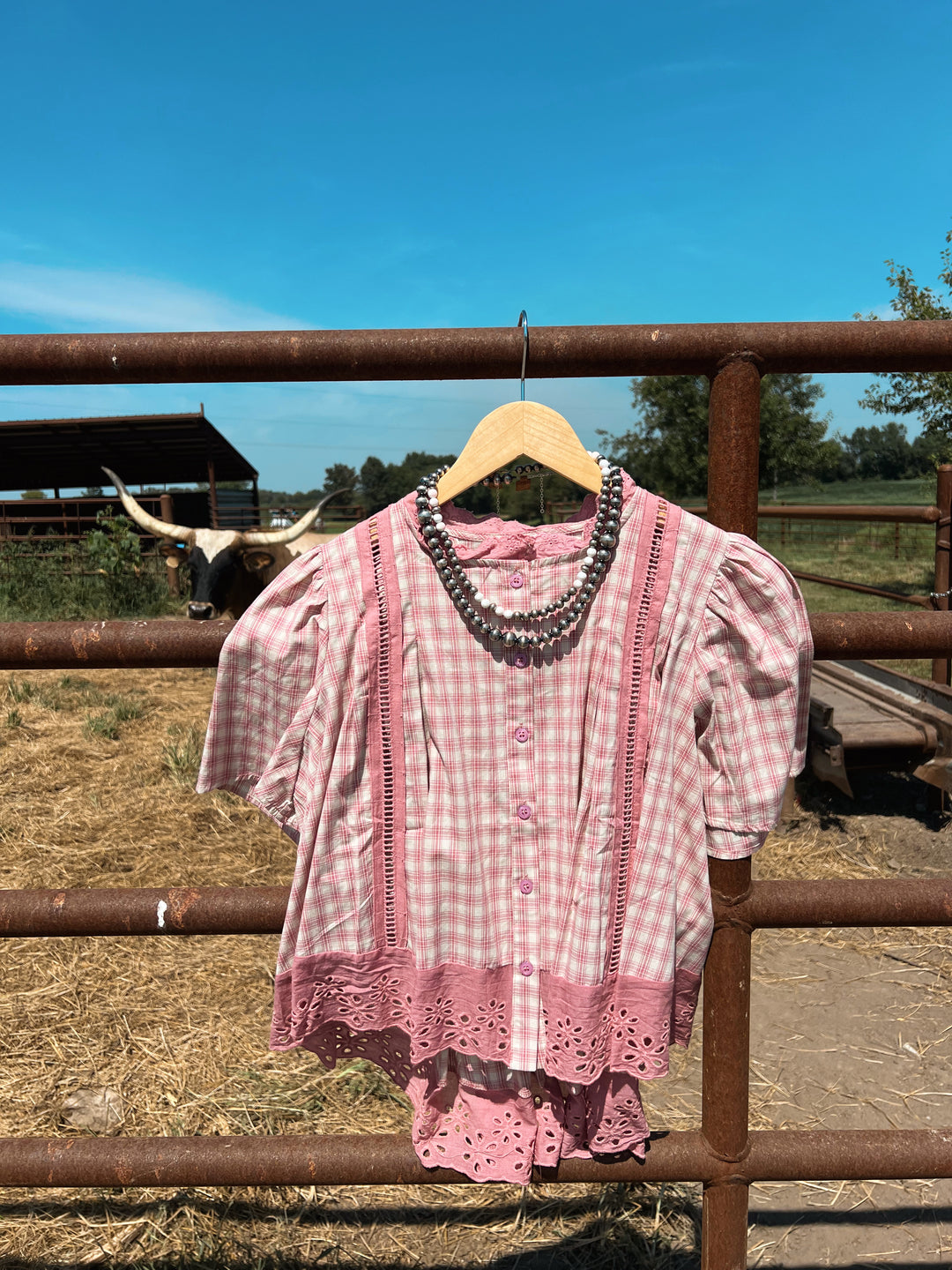 The Katy Plaid Top