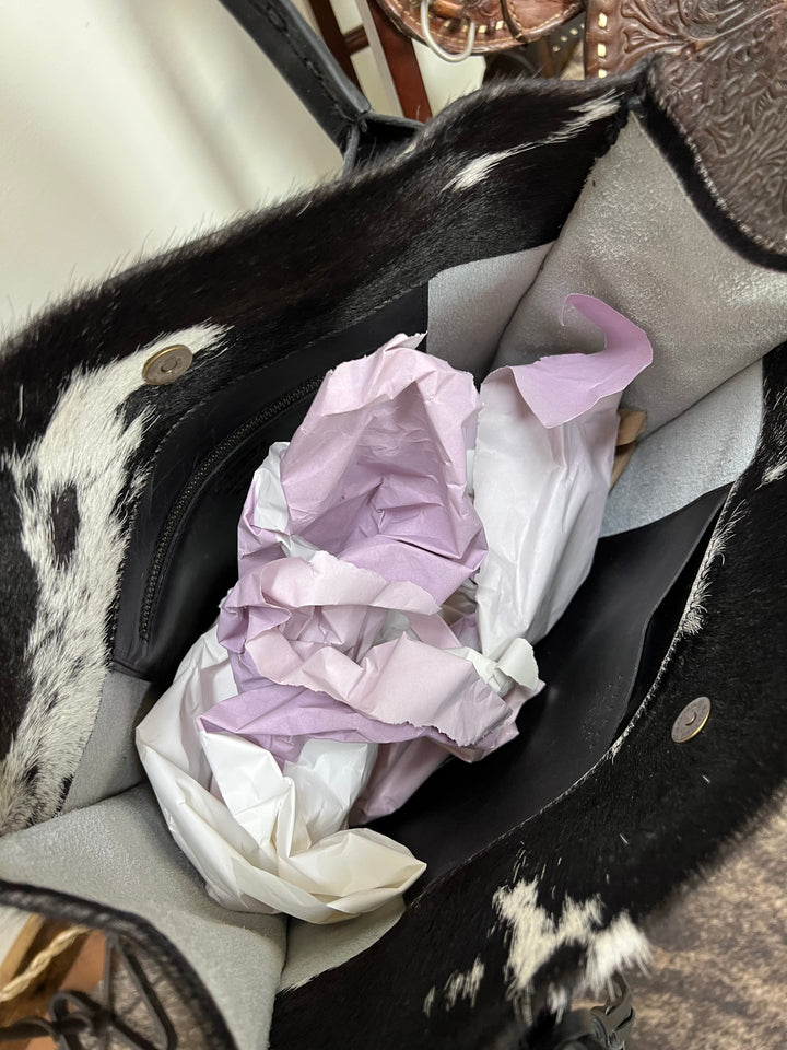S&P Cowhide Tote
