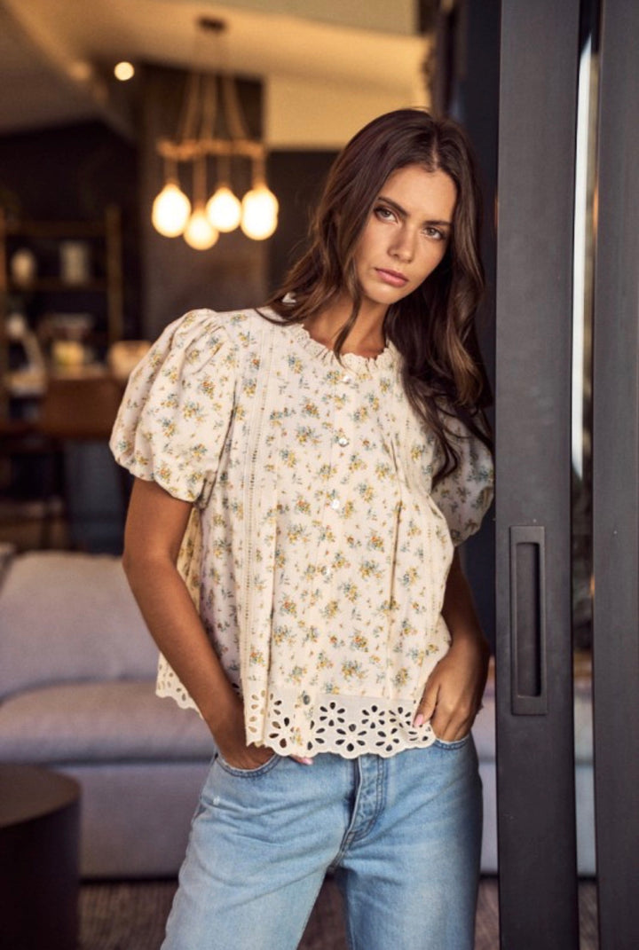 The Georgie Floral Top