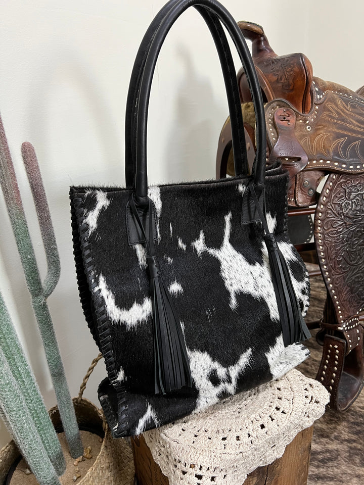 S&P Cowhide Tote