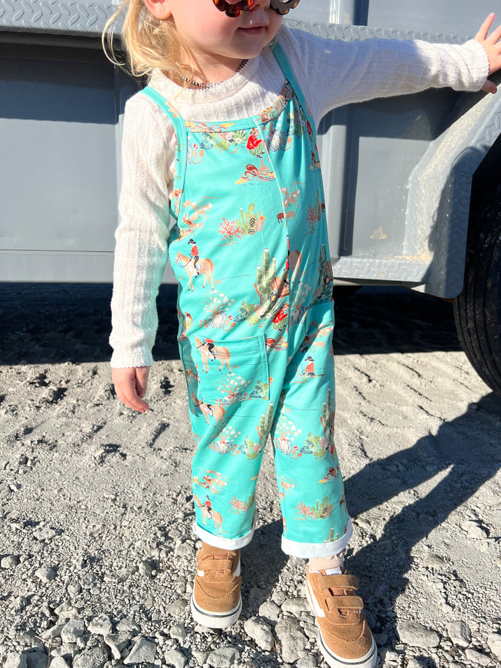 Wagon Wheel Toddler Jumpsuit