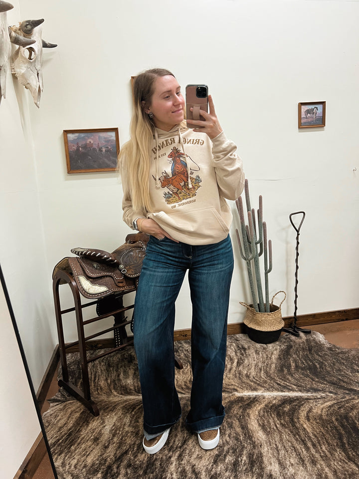 Gringa Roping Brand  Hoodie{Multiple Colors}