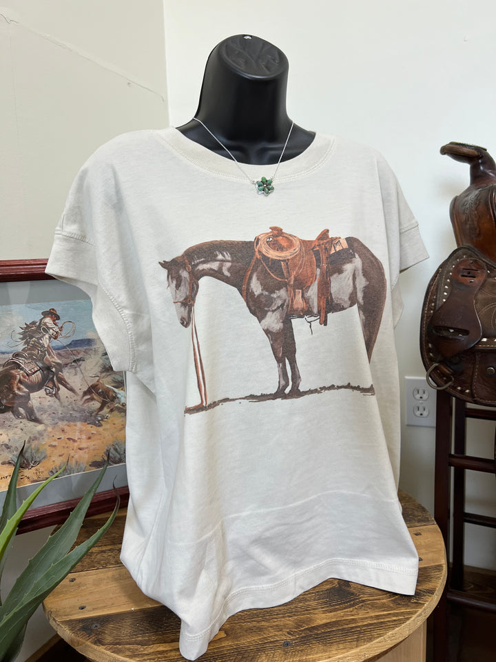 Paint Cowpony Relaxed Tee