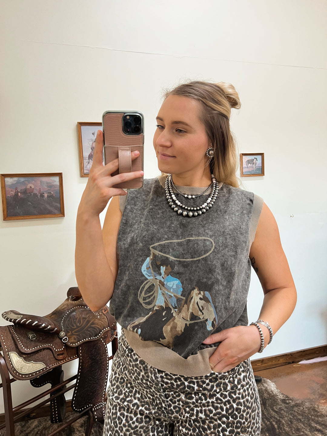 Swing Wide Sweater Vest