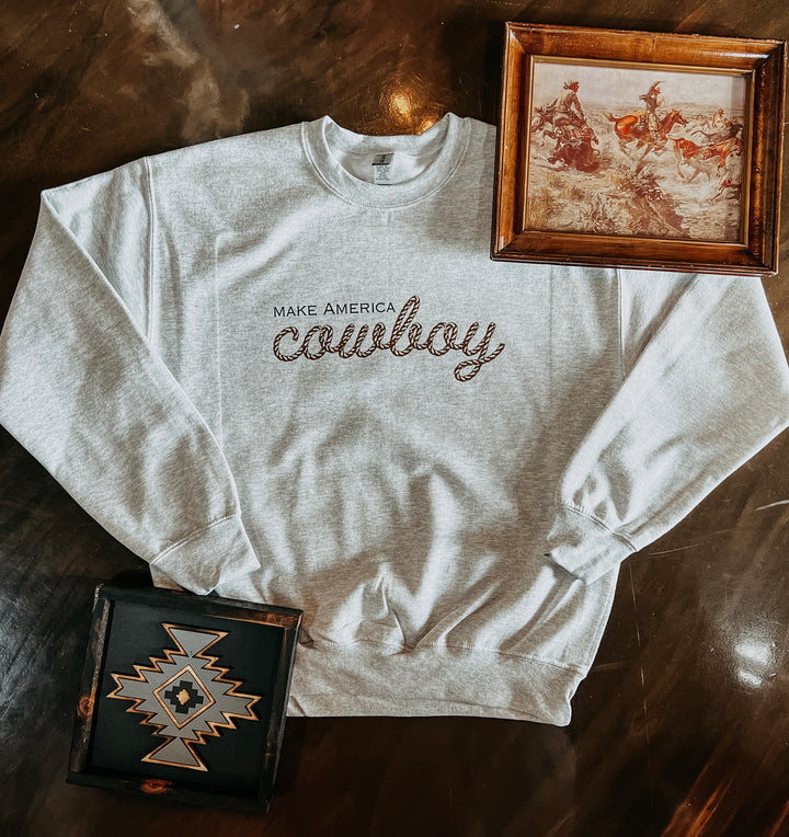Make America Cowboy Crewneck