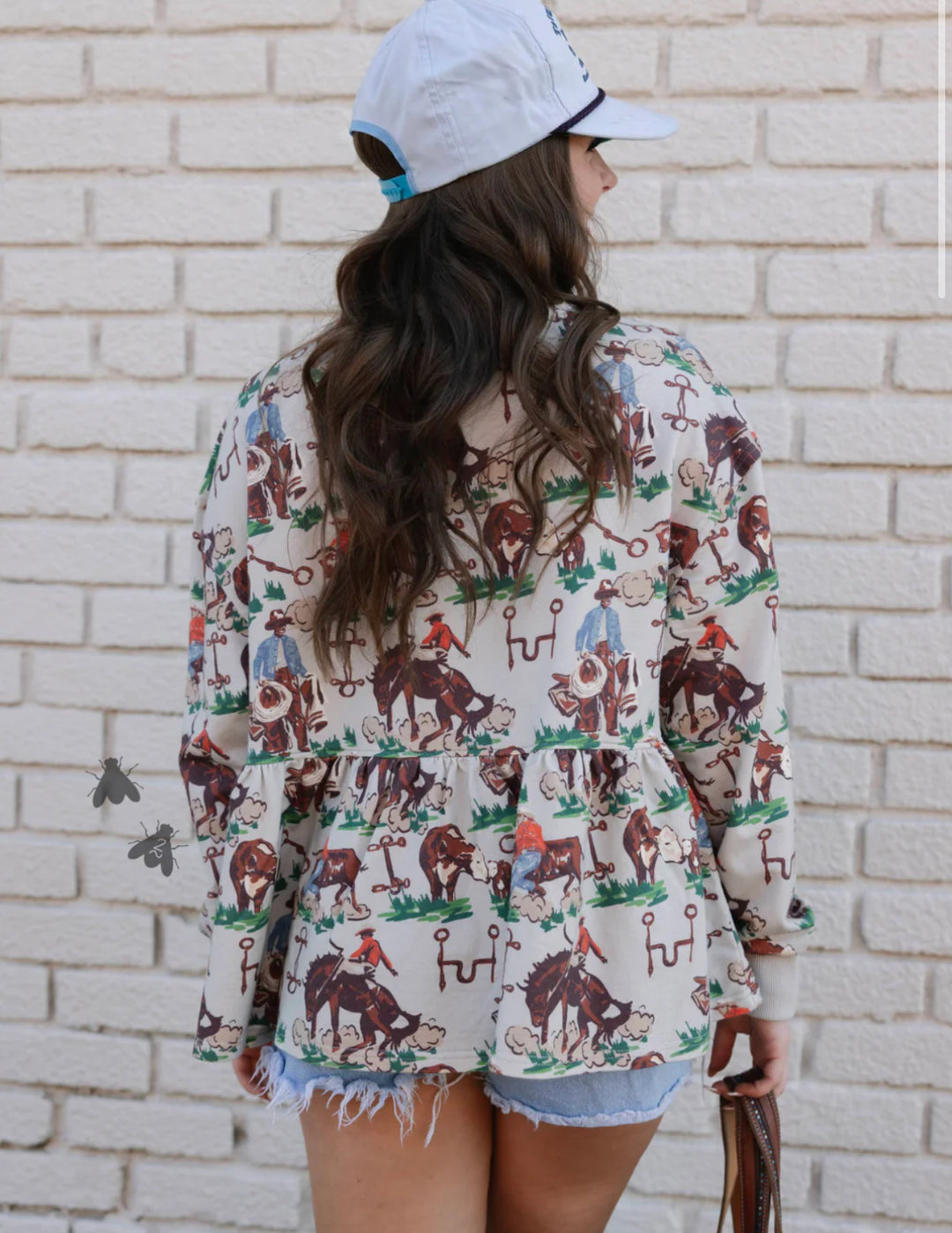 Cowhand Things Tunic Top