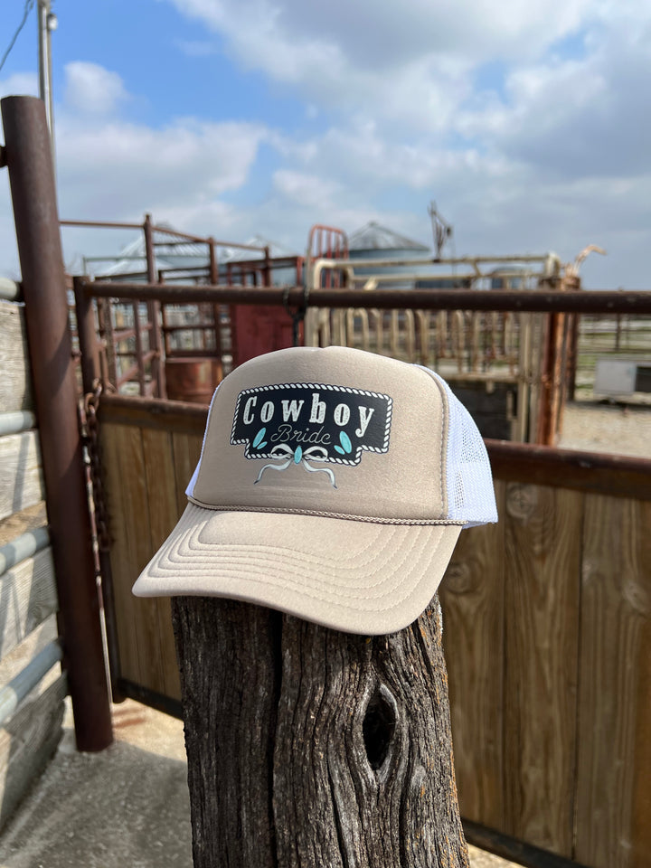 Cowboy Bride Trucker Hat