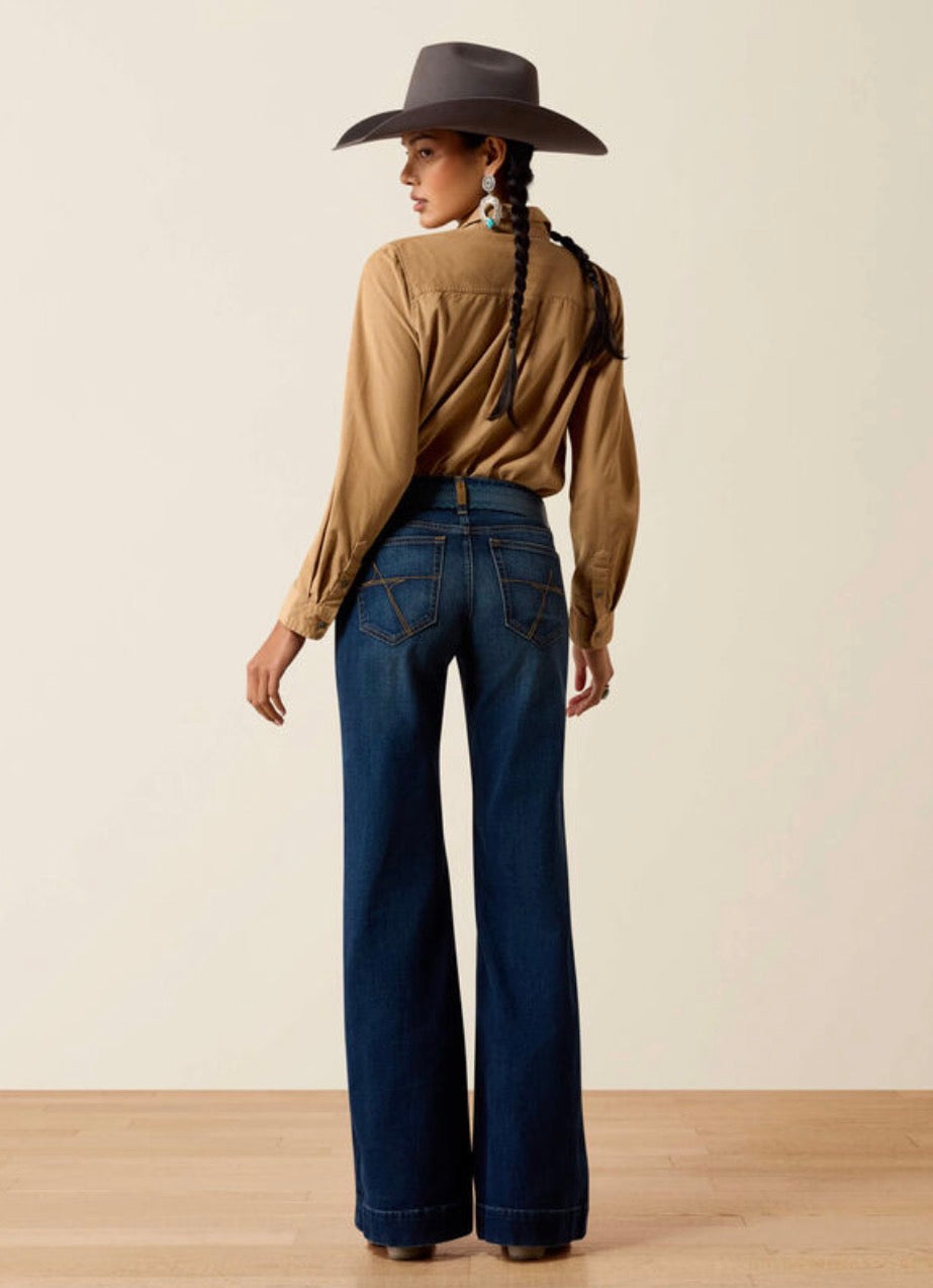 Ariat: Flipside Perfect Rise Wide Leg Jeans