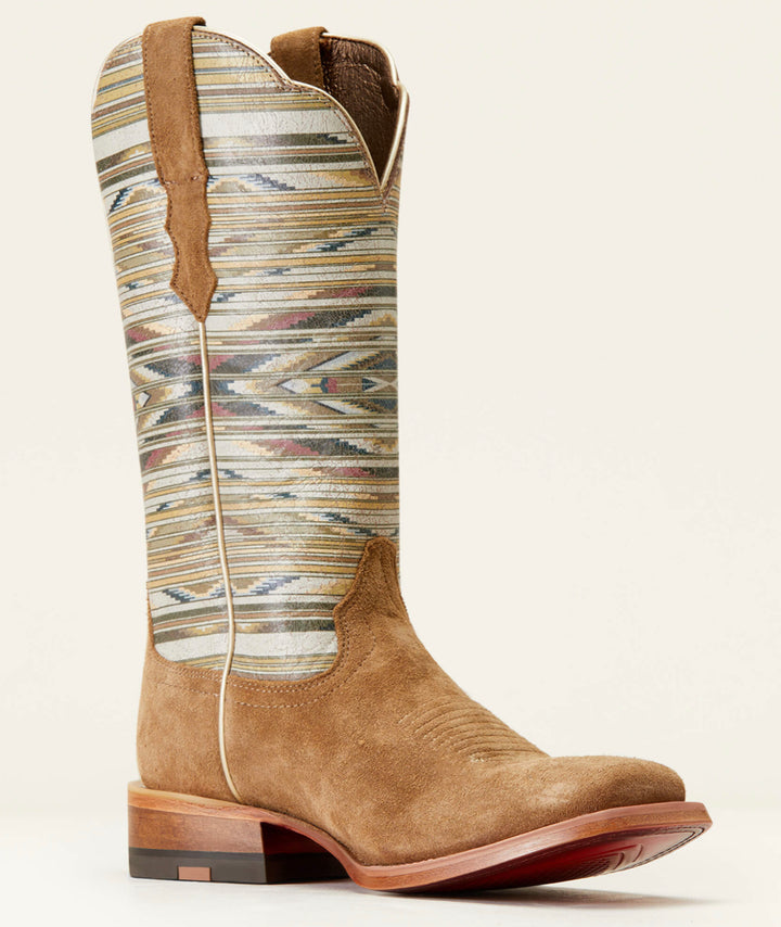 Ariat: Chimayo Rough Out Square Toe Boots