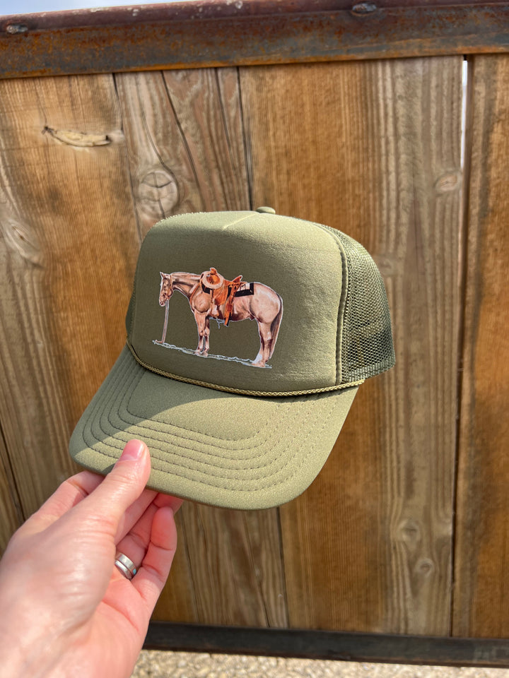 Cowpony Sorrel Trucker Hat