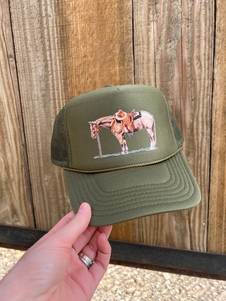 Cowpony Sorrel Trucker Hat