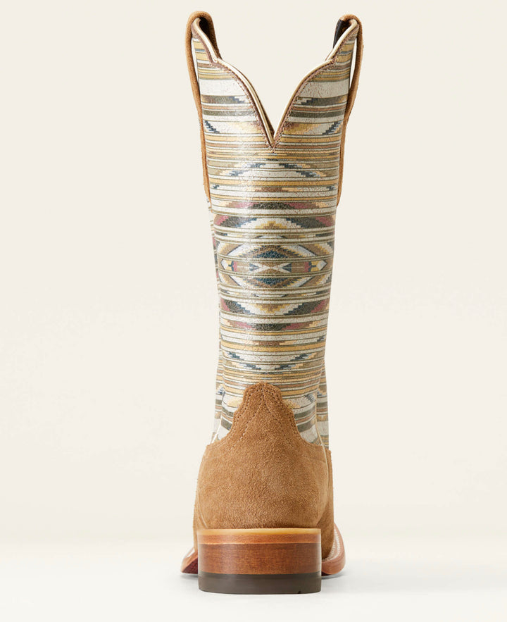 Ariat: Chimayo Rough Out Square Toe Boots