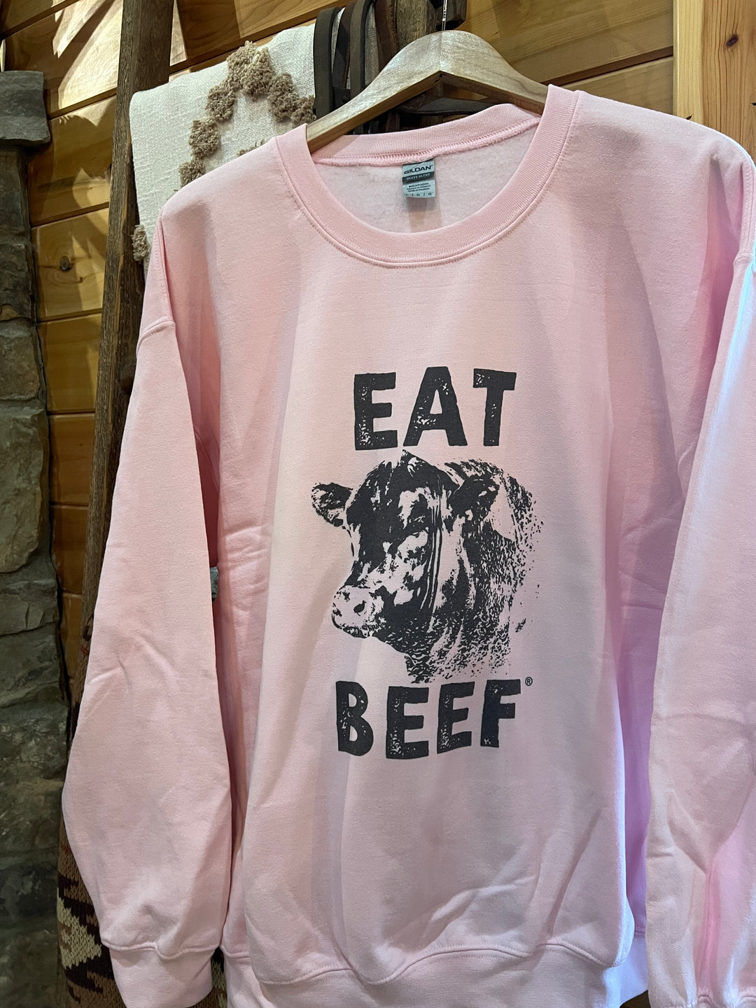 Eat Beef Crewneck{MULTIPLE COLORS}