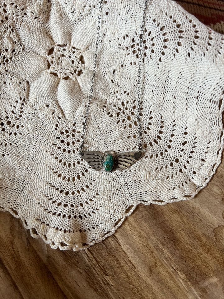 Thunderbird Turquoise Necklace