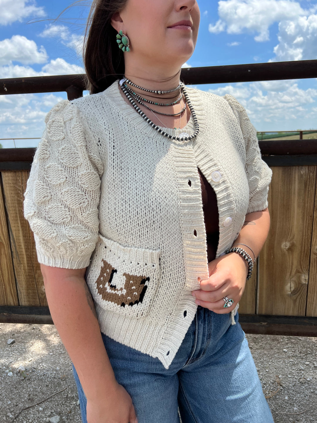The Carter Horse Cardigan