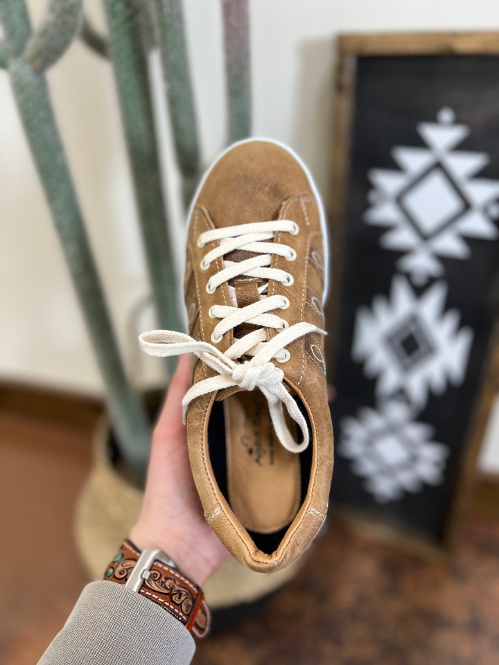 The Sheridan Tennis Shoes-Whiskey{ONLY SIZE 6}