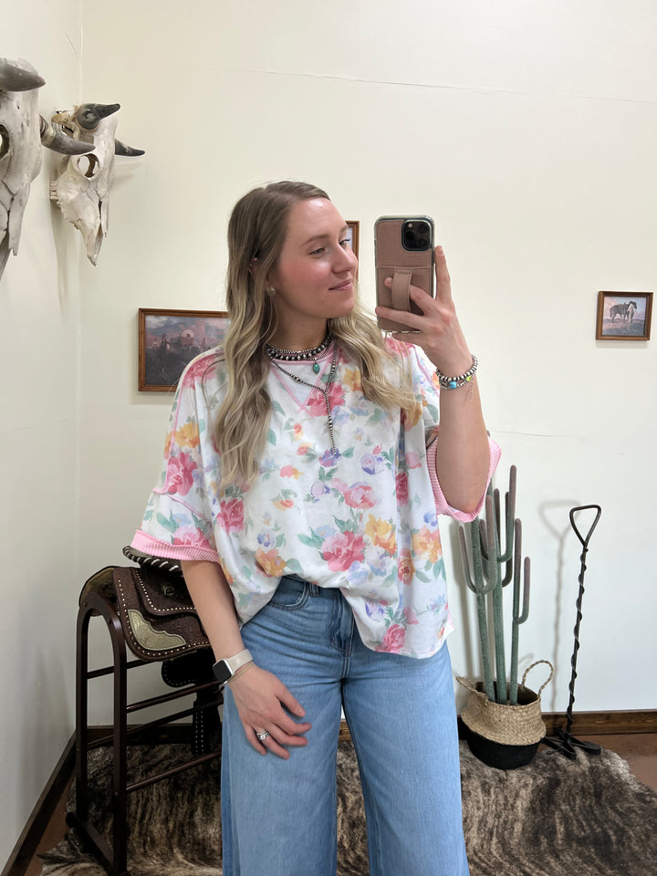Vintage Floral Top