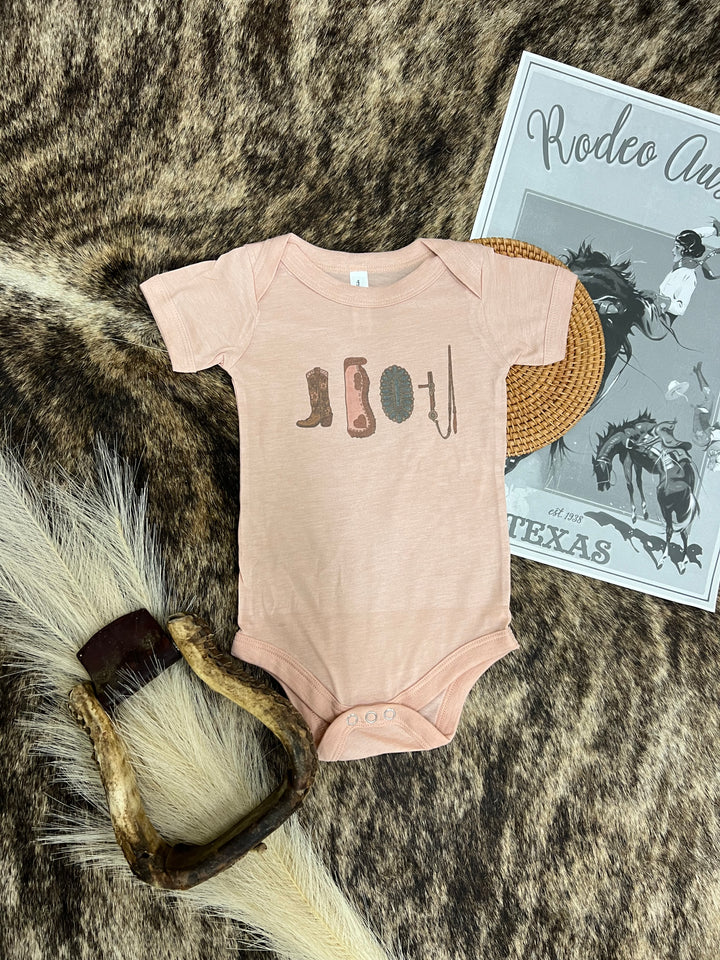 Cowgirl Essentials Onesie