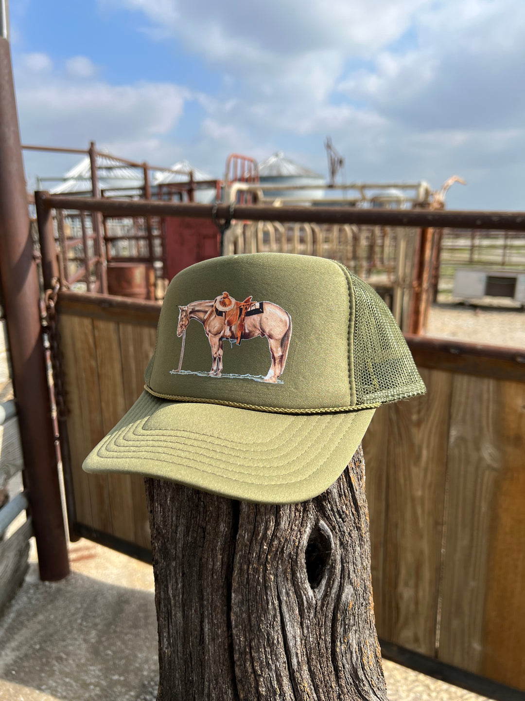 Cowpony Sorrel Trucker Hat