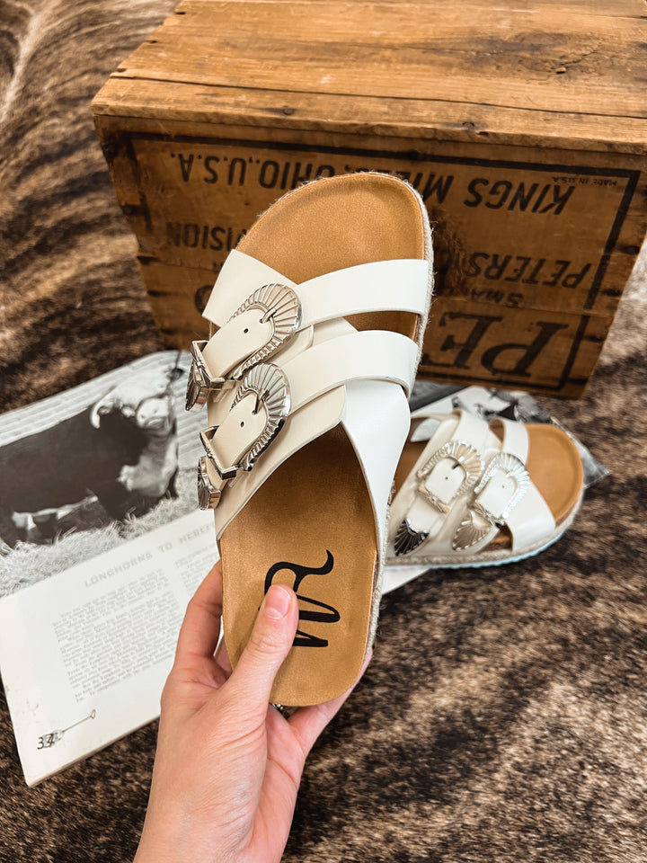 The Beach Buckle Sandals