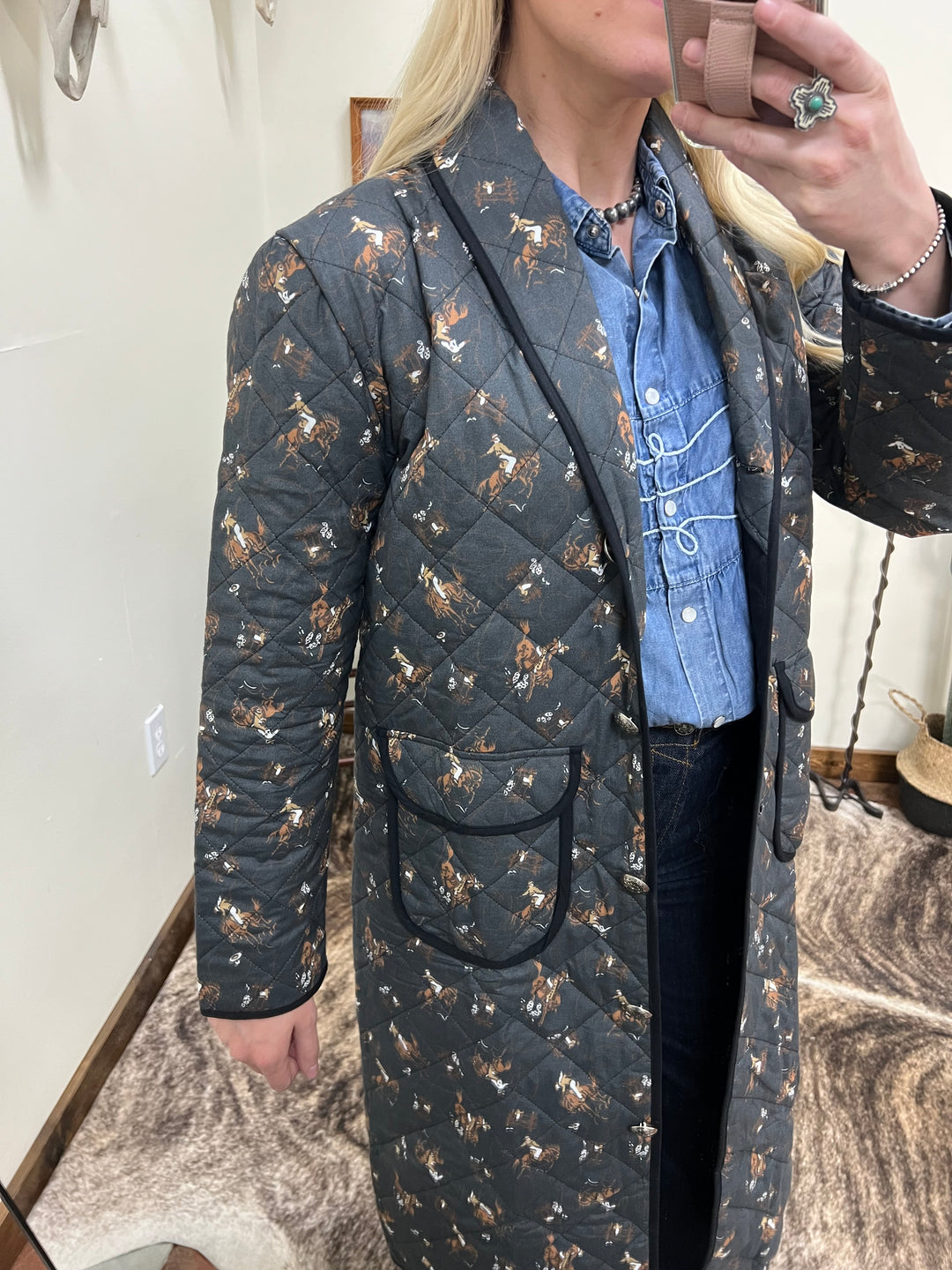 Quilted Cowboy Coat