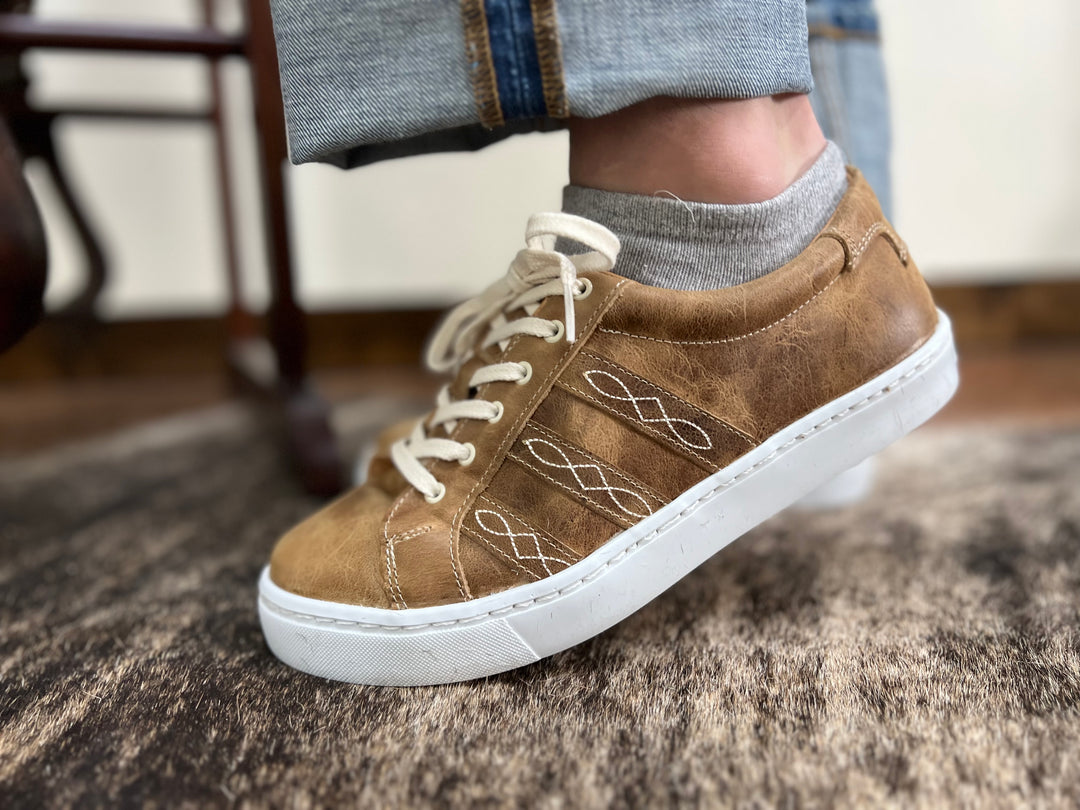 The Sheridan Tennis Shoes-Whiskey{ONLY SIZE 6}