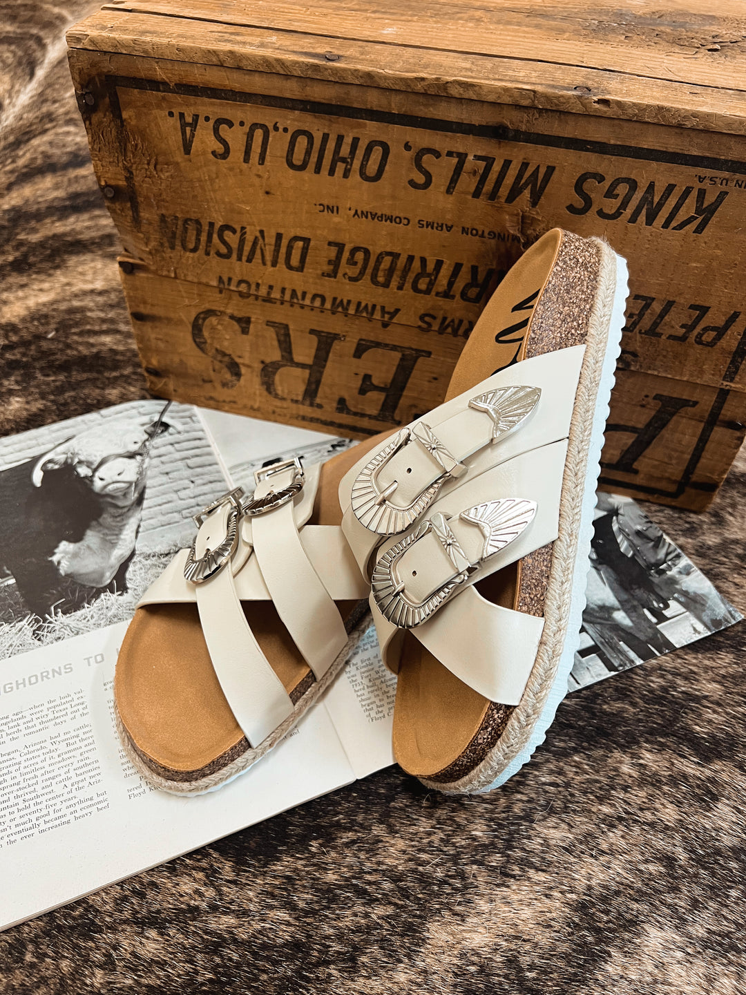 The Beach Buckle Sandals