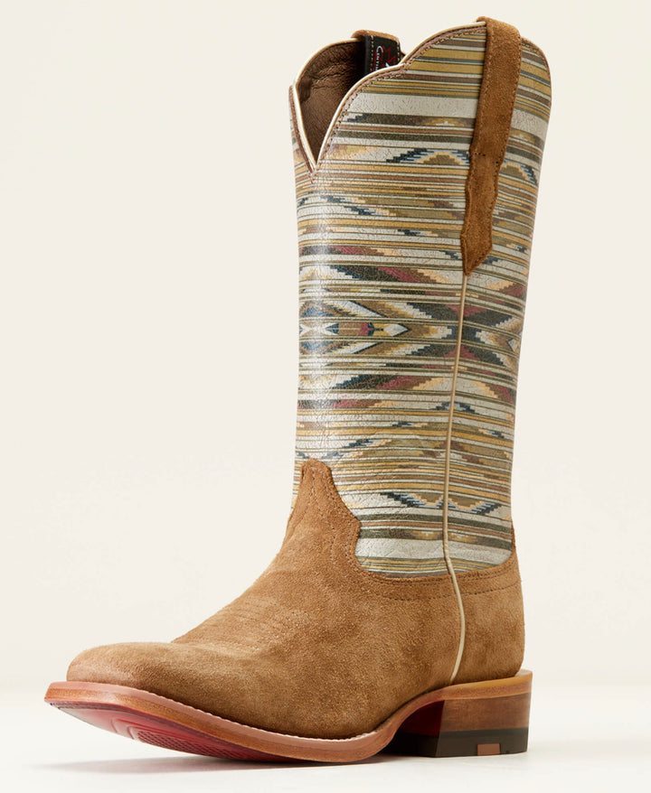 Ariat: Chimayo Rough Out Square Toe Boots