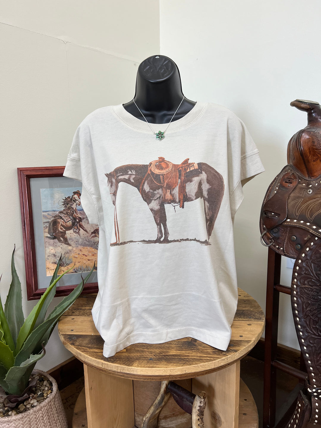 Paint Cowpony Relaxed Tee