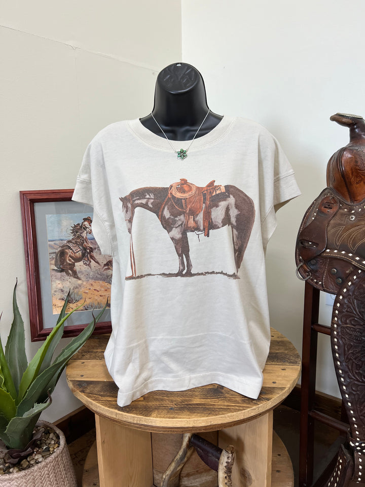 Paint Cowpony Relaxed Tee