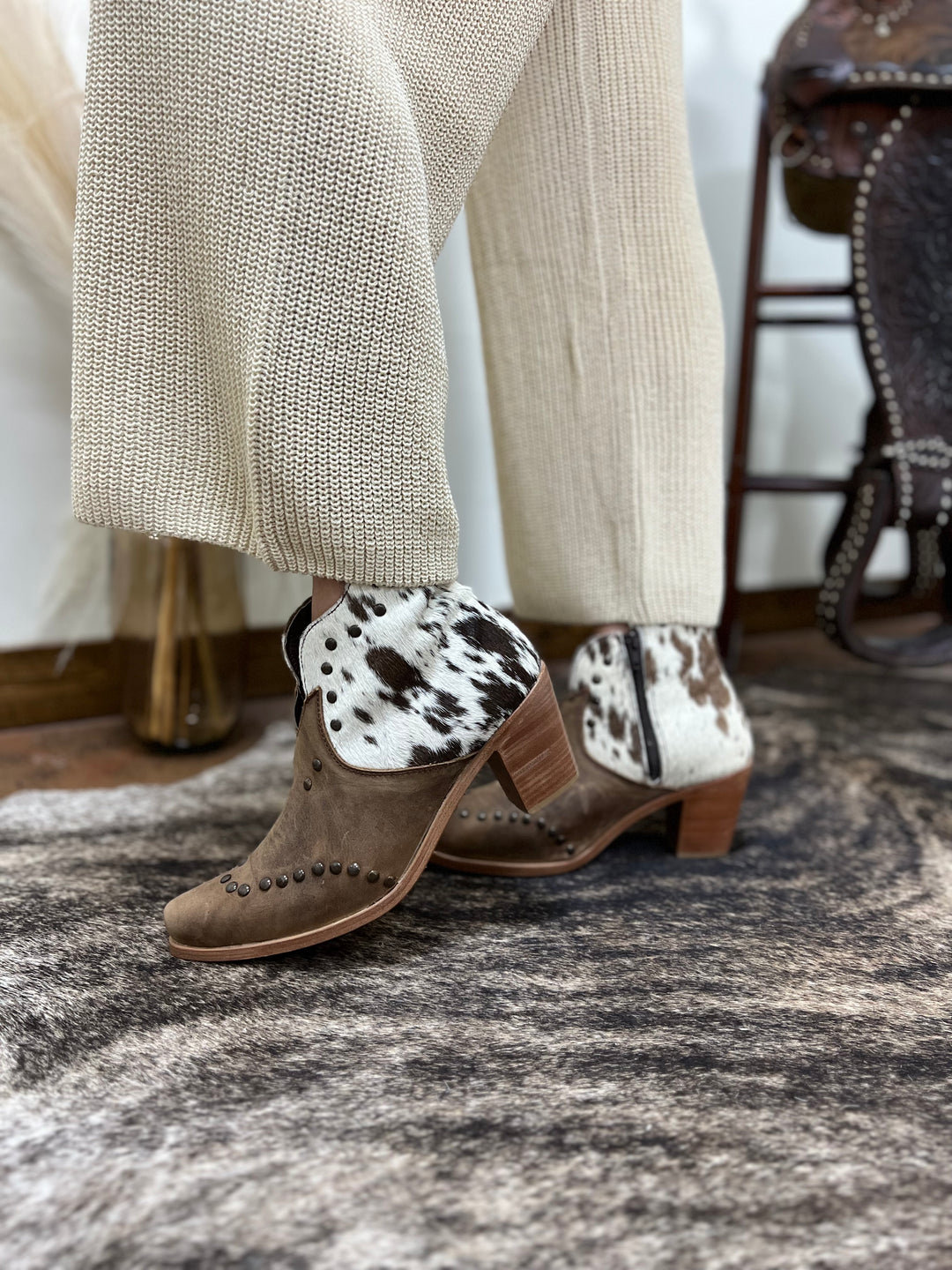 The Studded Decibel Booties