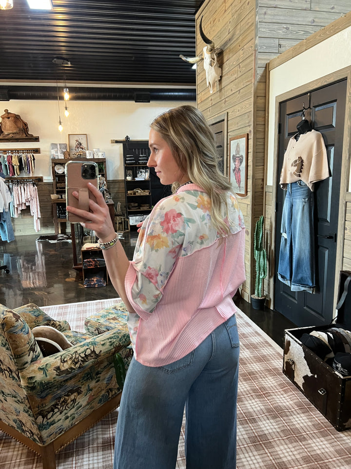 Vintage Floral Top