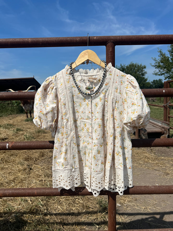 The Georgie Floral Top