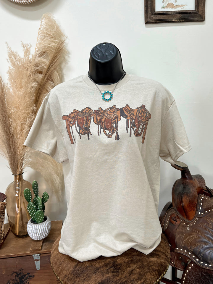 3 Amigos Saddle Tee