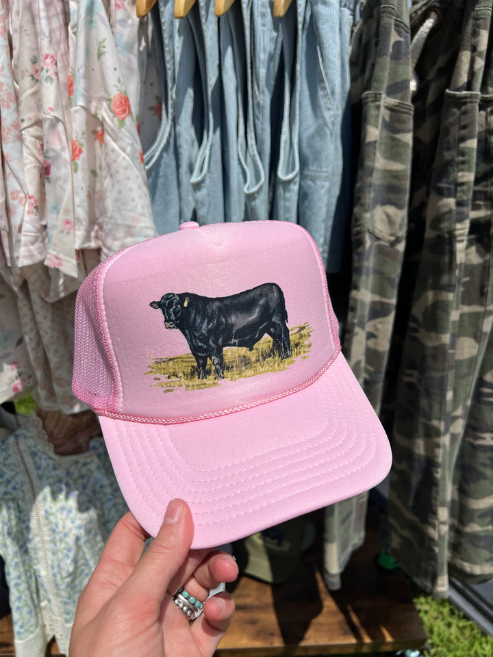 Angus Trucker Hat{Multiple Colors}