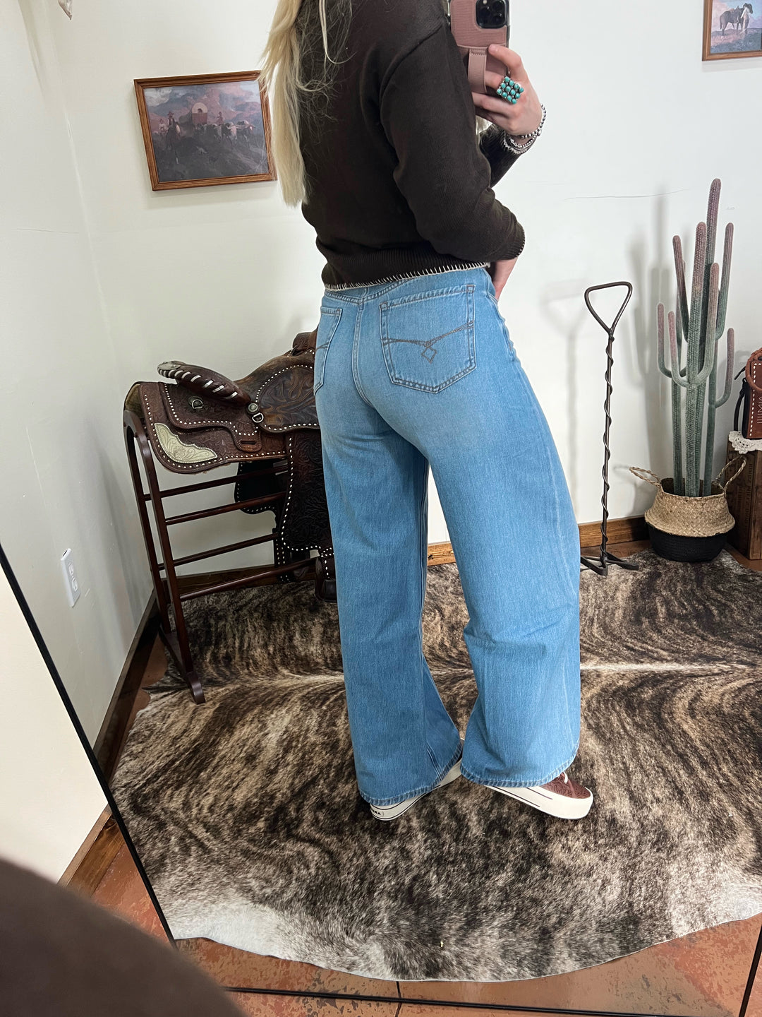 Ariat: Calamity Wide Leg Jeans