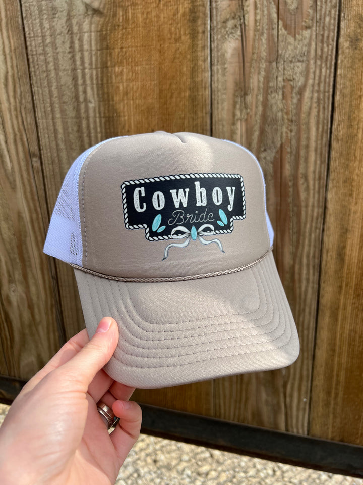 Cowboy Bride Trucker Hat