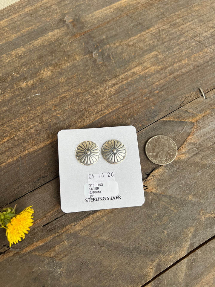 The Oreana Concho Earrings