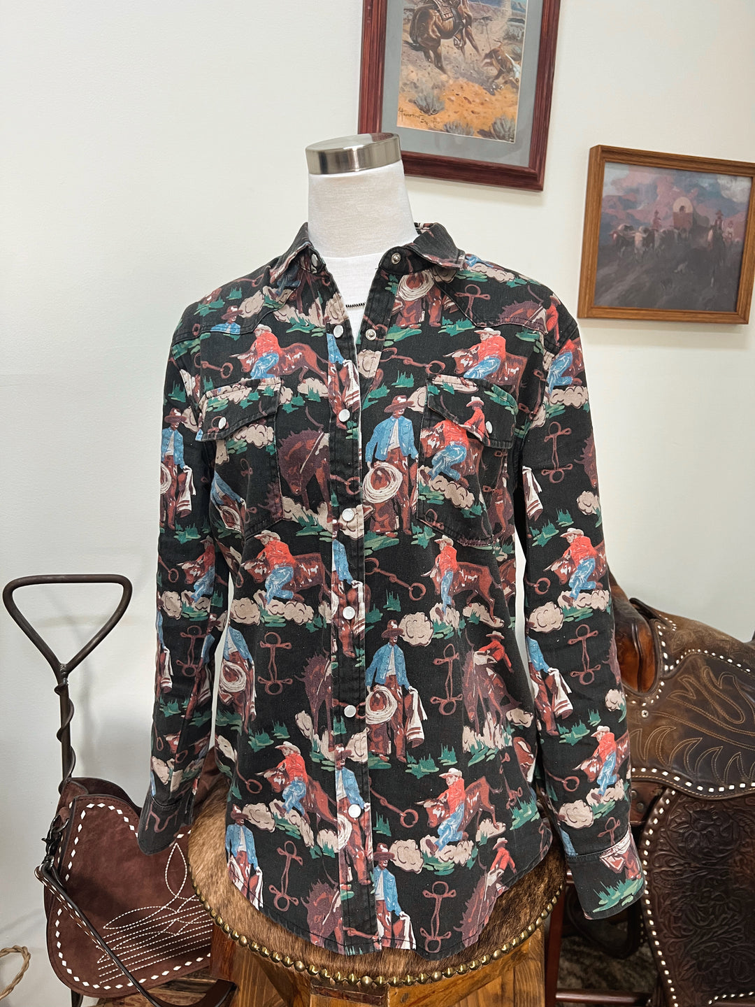Cowhand BrushPop Button-Up