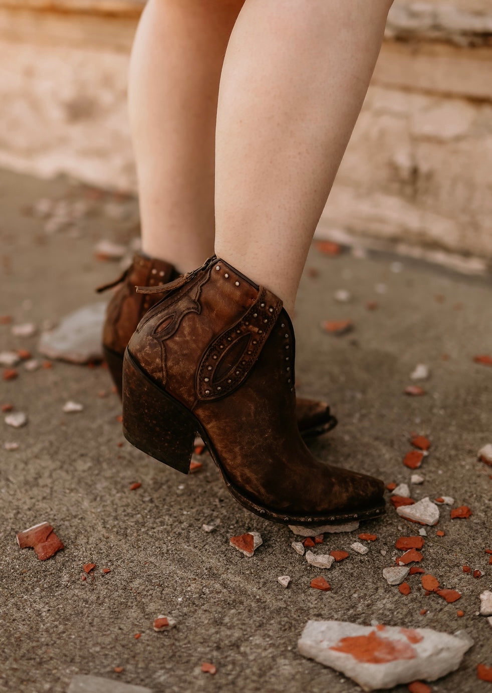 The Greeley Ariat Booties