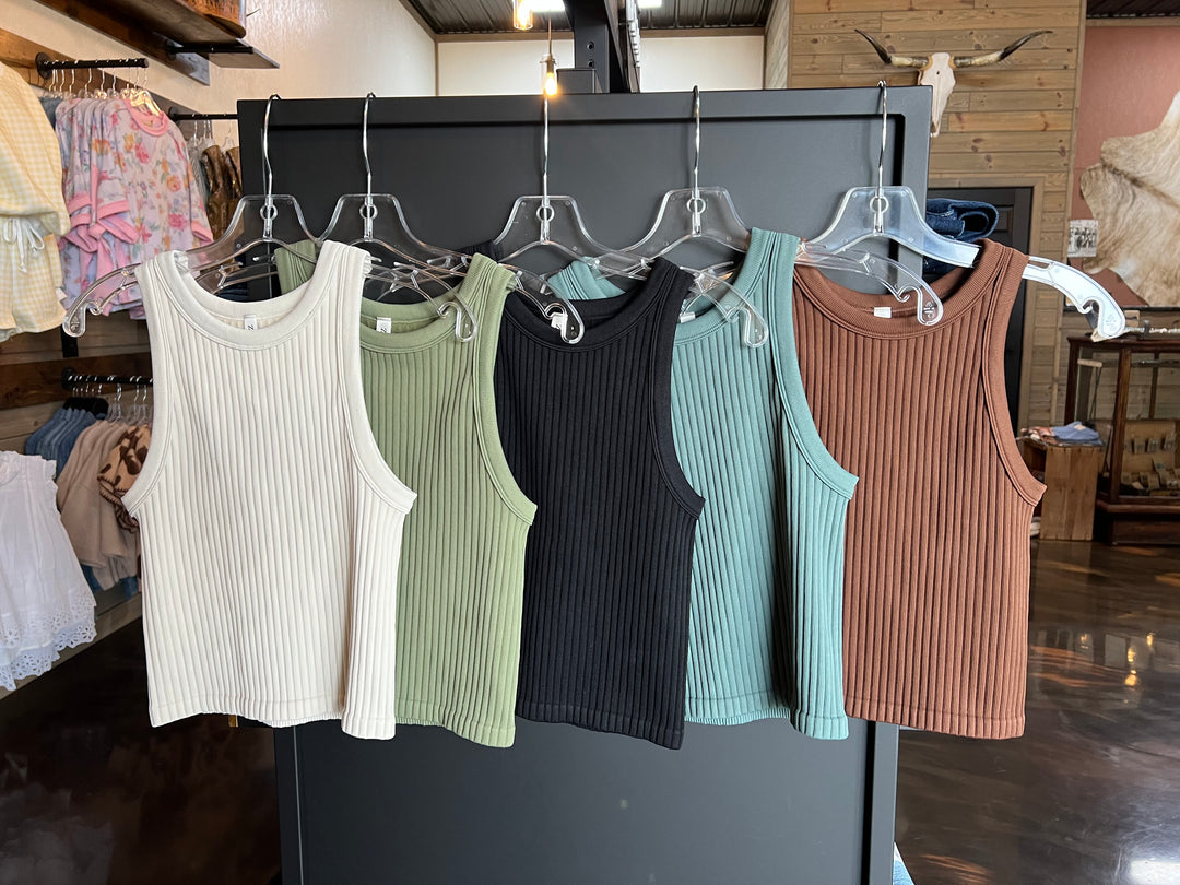 Seamless Tank{MULTIPLE COLORS}