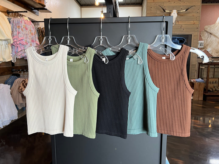 Seamless Tank{MULTIPLE COLORS}