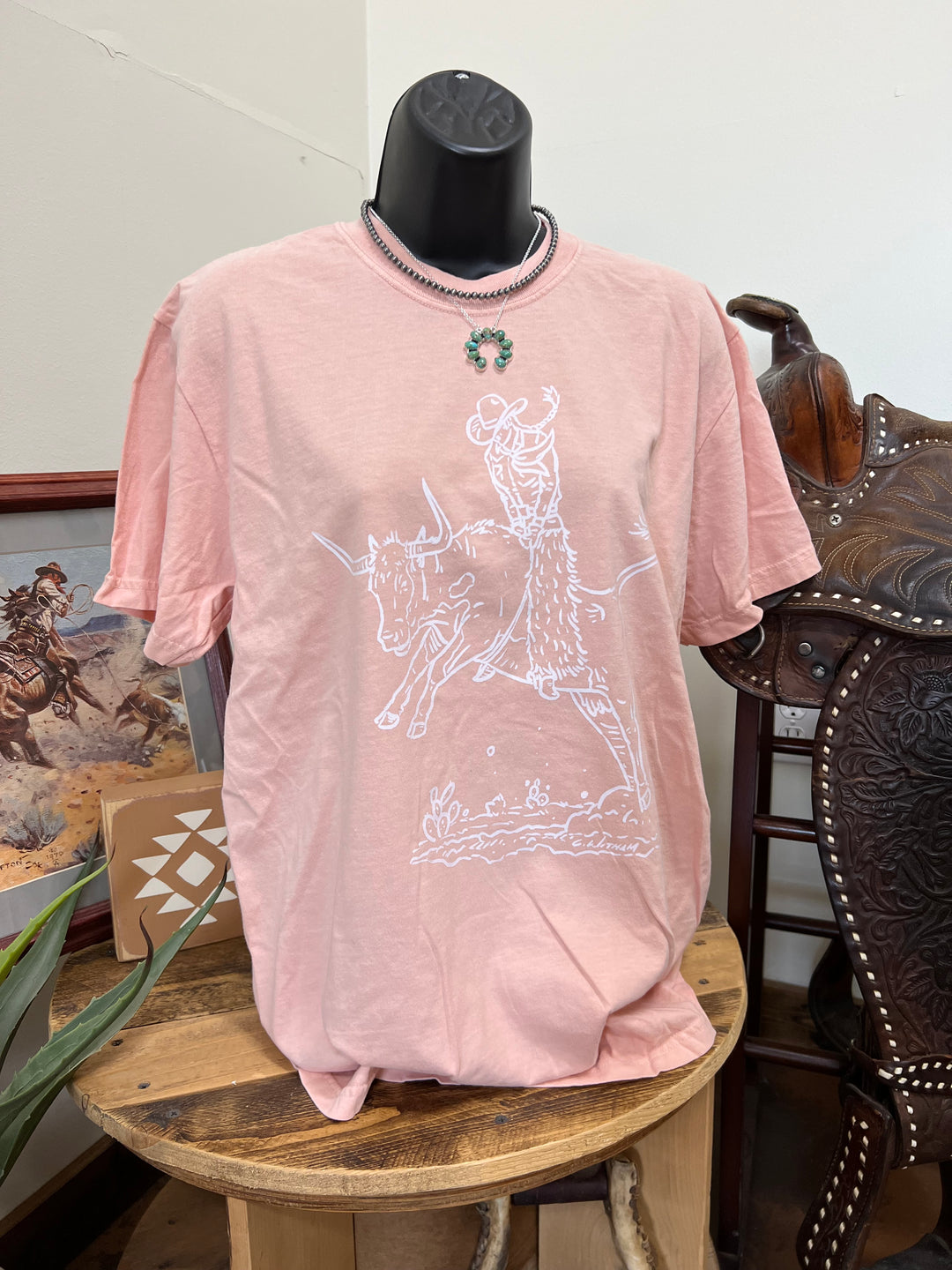 Rowdy Cowgal Outline T-Shirt