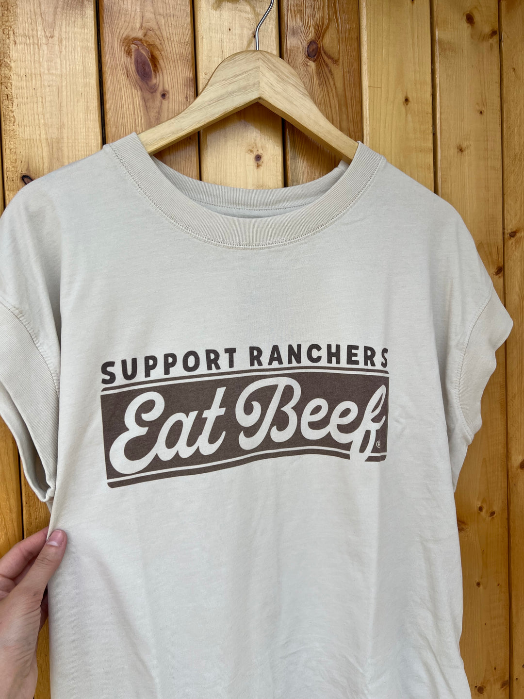 Support Ranchers Eat Beef Relaxed Tee