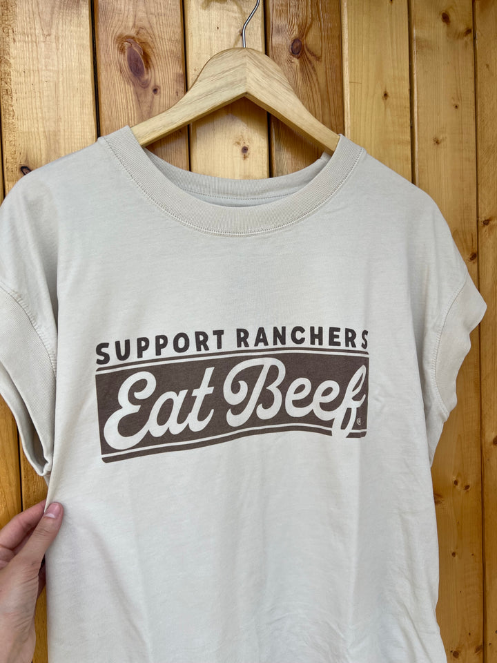 Support Ranchers Eat Beef Relaxed Tee