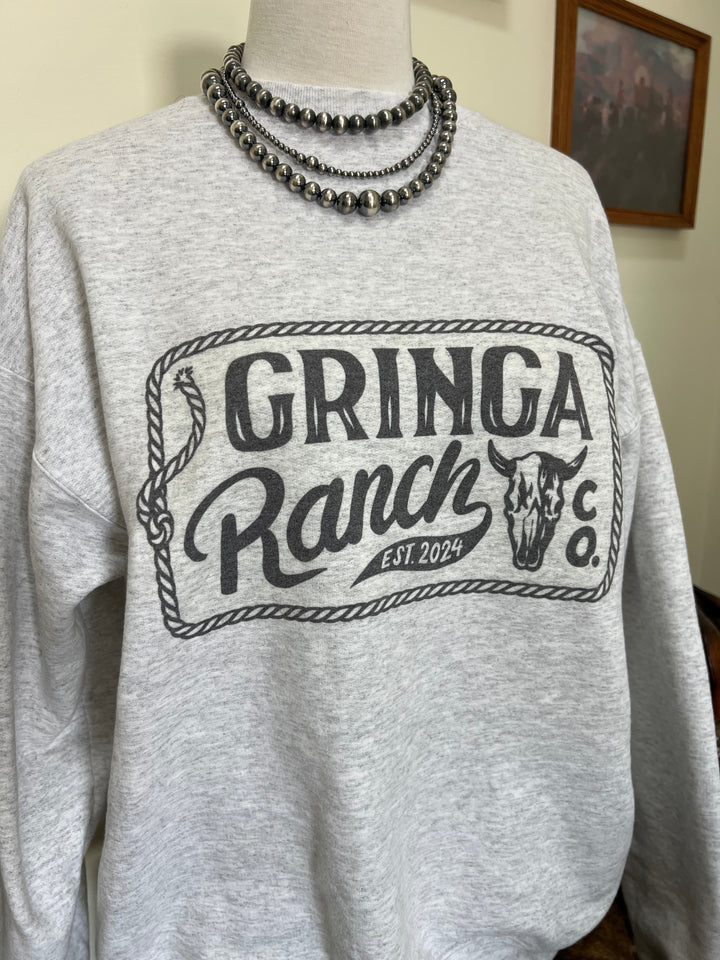 Gringa Ranch Crewneck-{Multiple Colors}