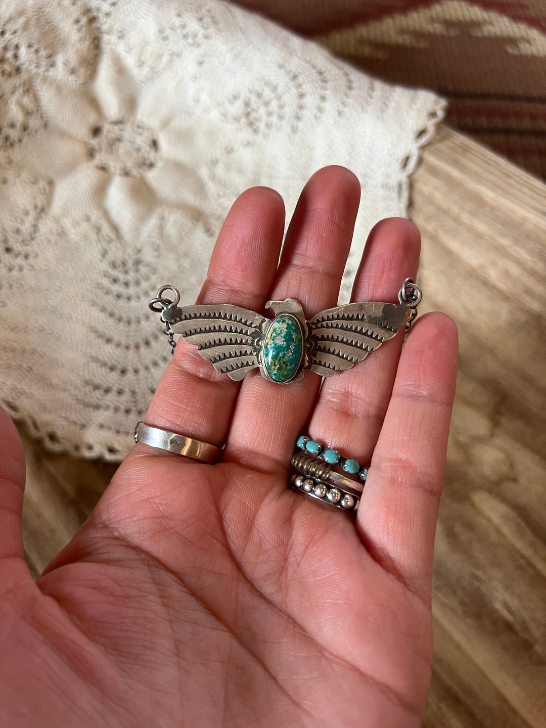 Thunderbird Turquoise Necklace