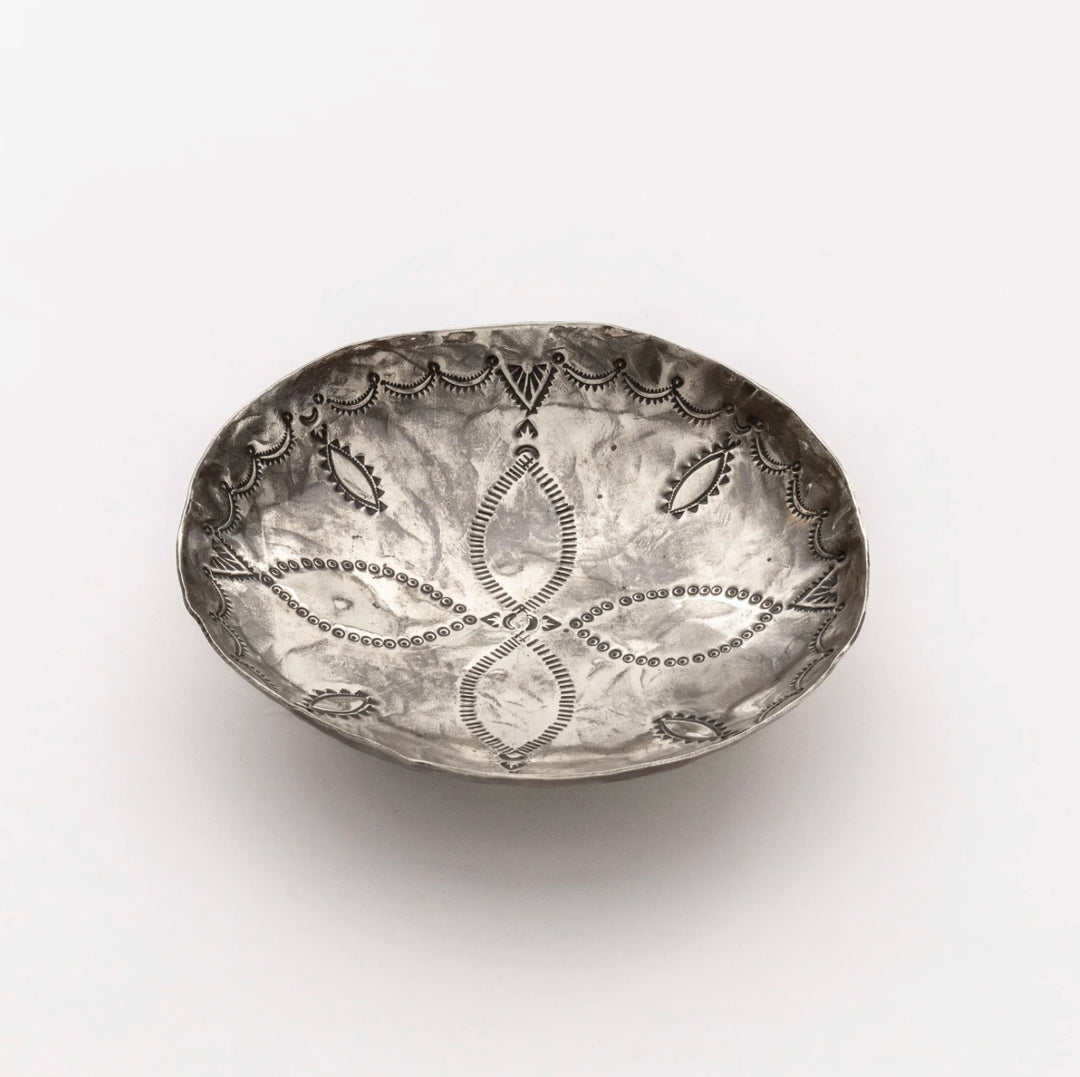 Stamped Round Dish