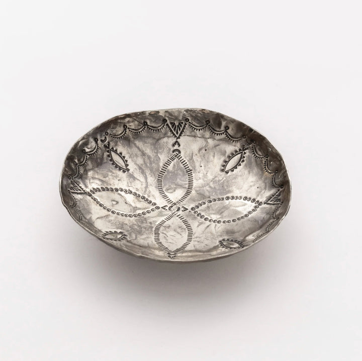 Stamped Round Dish