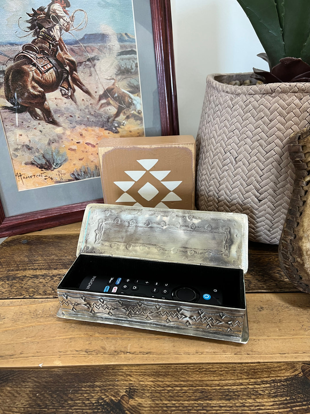 Long Stamped Jewelry Box